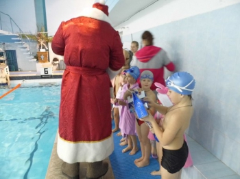Соревнования по плаванию среди Малышек