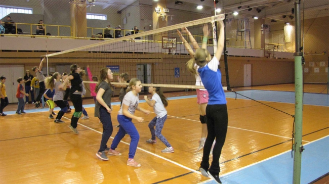 5 января состоялись Соревнования по Волейболу